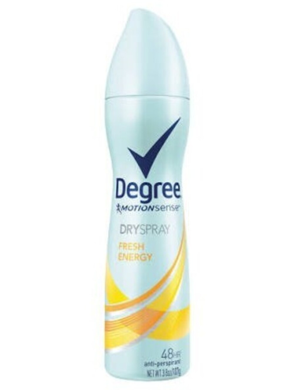 new Degree Antiperspirant Deodorant Dry Spray Fresh Energy for Women 3.8 oz